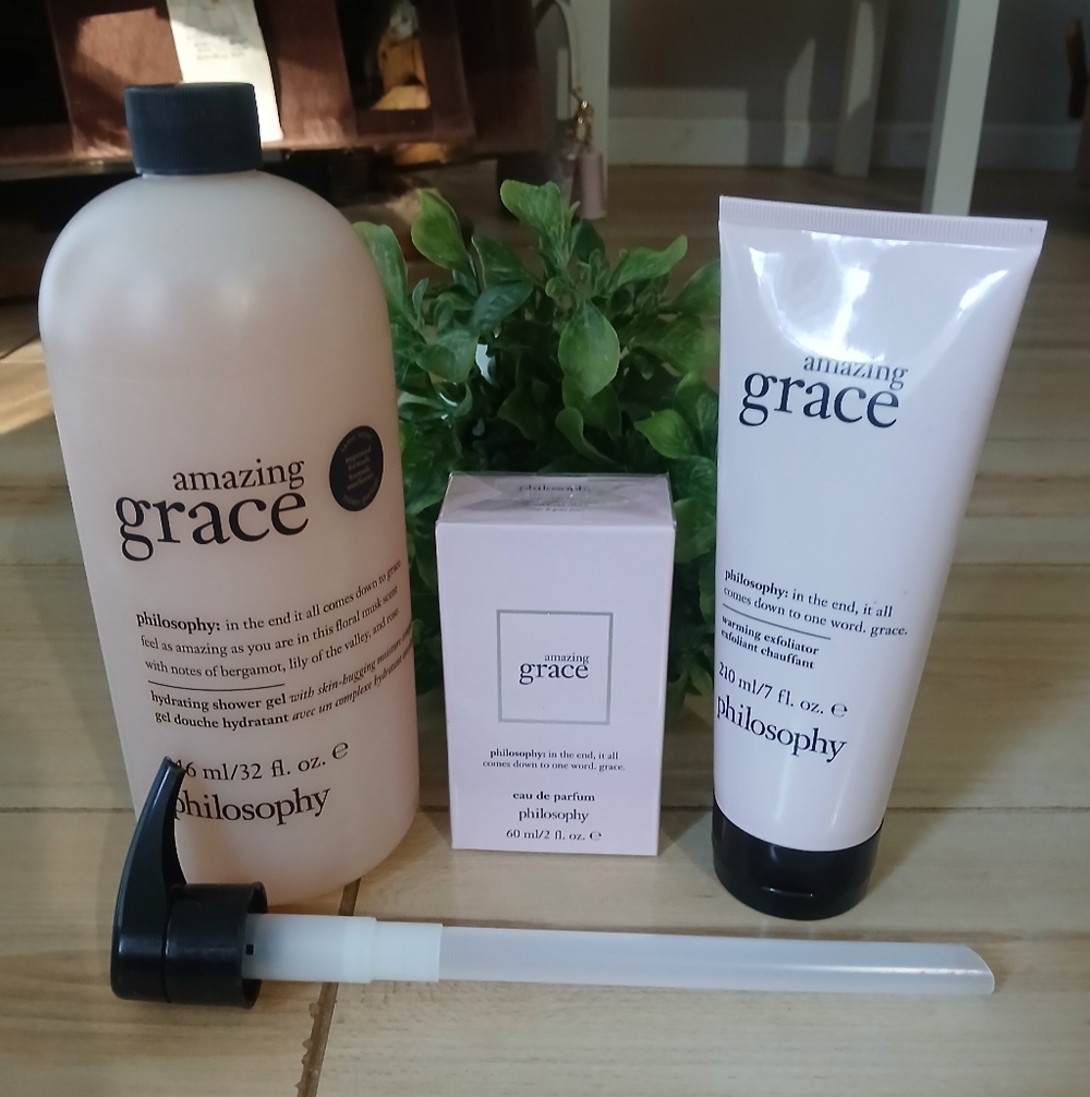 New Philosophy Amazing Grace Collection ~ Mega Bundle ~ Four Pieces